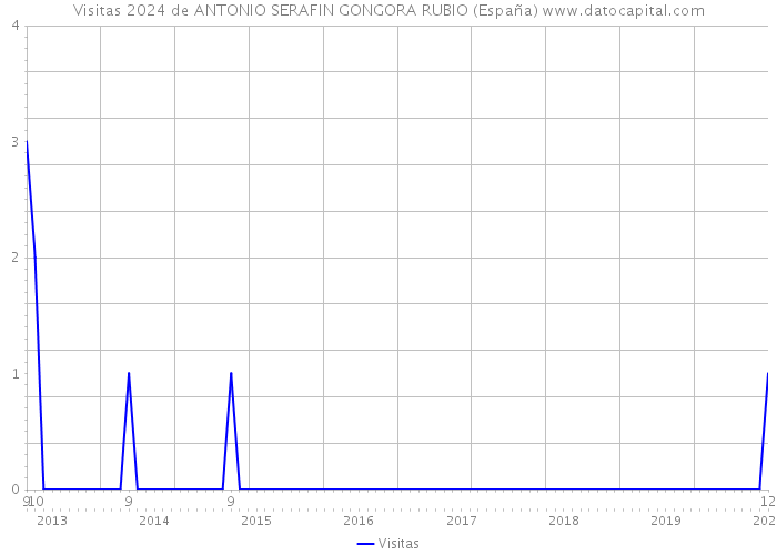 Visitas 2024 de ANTONIO SERAFIN GONGORA RUBIO (España) 