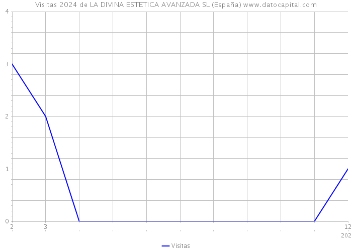Visitas 2024 de LA DIVINA ESTETICA AVANZADA SL (España) 
