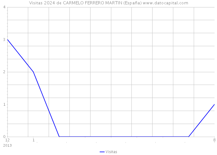 Visitas 2024 de CARMELO FERRERO MARTIN (España) 