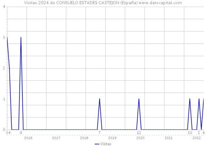 Visitas 2024 de CONSUELO ESTADES CASTEJON (España) 