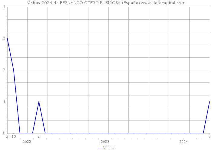 Visitas 2024 de FERNANDO OTERO RUBIROSA (España) 