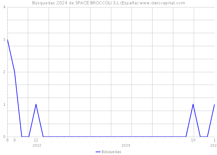 Búsquedas 2024 de SPACE BROCCOLI S.L (España) 