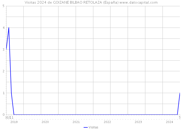 Visitas 2024 de GOIZANE BILBAO RETOLAZA (España) 