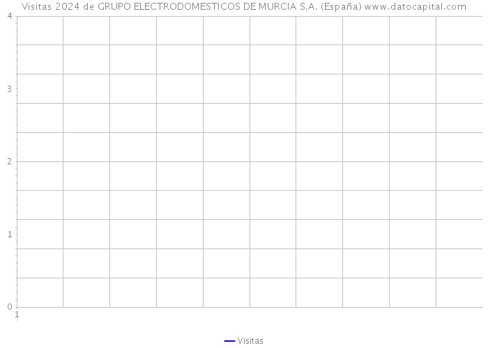 Visitas 2024 de GRUPO ELECTRODOMESTICOS DE MURCIA S.A. (España) 