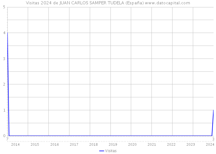Visitas 2024 de JUAN CARLOS SAMPER TUDELA (España) 
