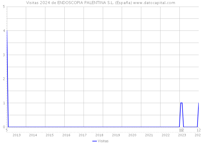 Visitas 2024 de ENDOSCOPIA PALENTINA S.L. (España) 