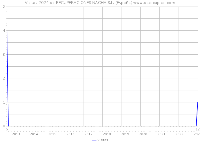 Visitas 2024 de RECUPERACIONES NACHA S.L. (España) 