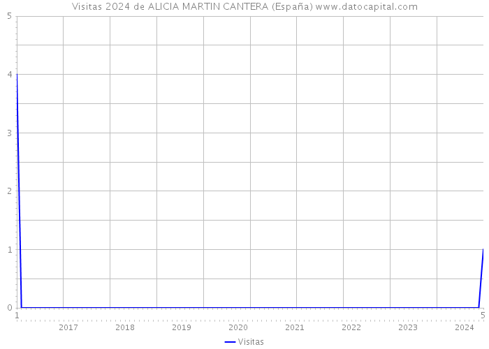 Visitas 2024 de ALICIA MARTIN CANTERA (España) 