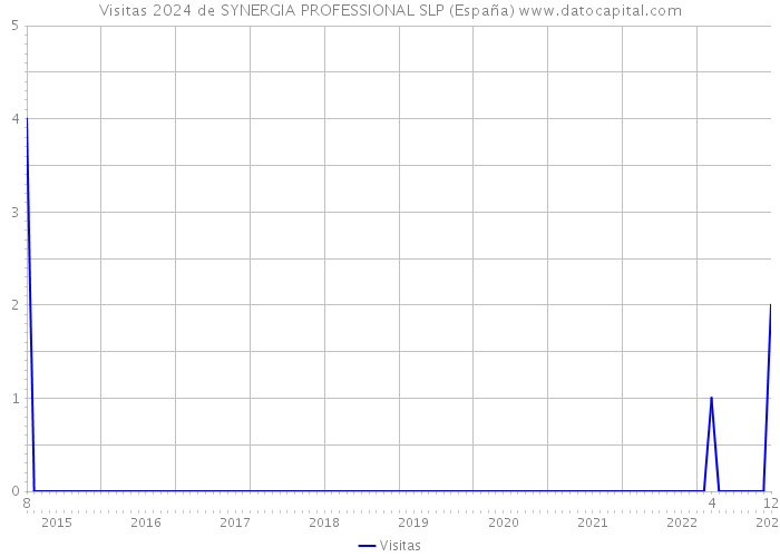 Visitas 2024 de SYNERGIA PROFESSIONAL SLP (España) 