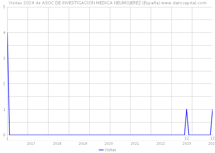 Visitas 2024 de ASOC DE INVESTIGACION MEDICA NEUMOJEREZ (España) 