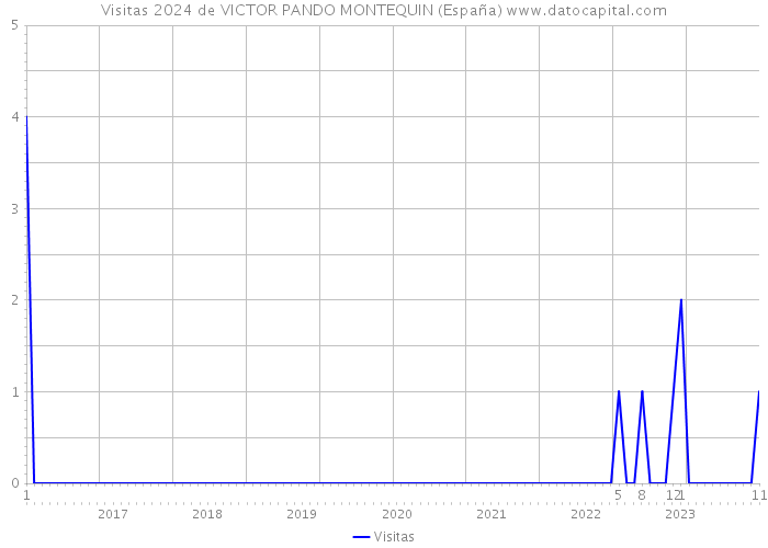Visitas 2024 de VICTOR PANDO MONTEQUIN (España) 