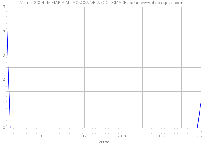 Visitas 2024 de MARIA MILAGROSA VELASCO LOMA (España) 
