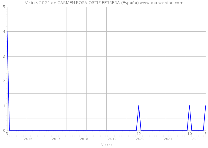 Visitas 2024 de CARMEN ROSA ORTIZ FERRERA (España) 