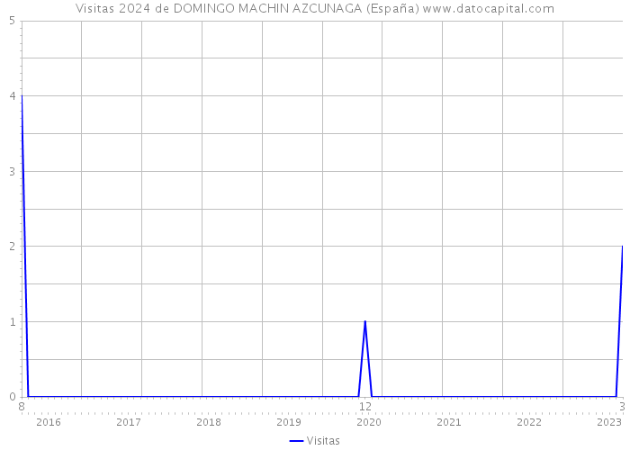 Visitas 2024 de DOMINGO MACHIN AZCUNAGA (España) 