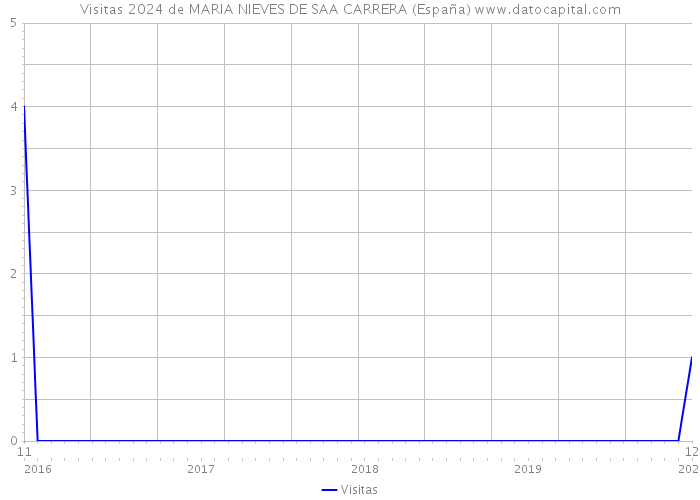 Visitas 2024 de MARIA NIEVES DE SAA CARRERA (España) 