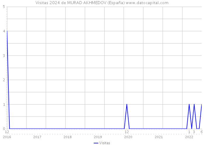 Visitas 2024 de MURAD AKHMEDOV (España) 