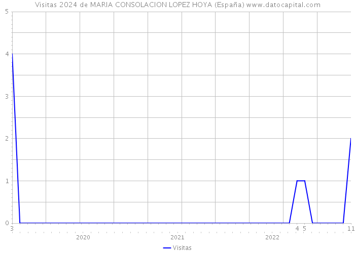 Visitas 2024 de MARIA CONSOLACION LOPEZ HOYA (España) 