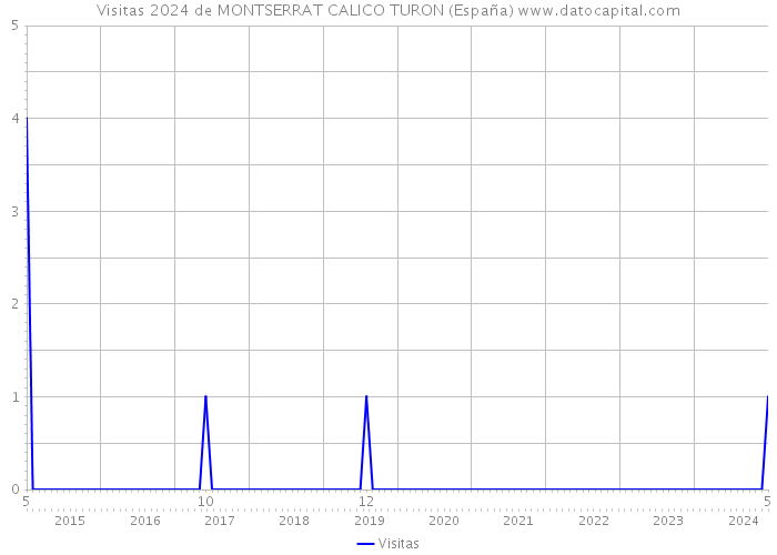 Visitas 2024 de MONTSERRAT CALICO TURON (España) 