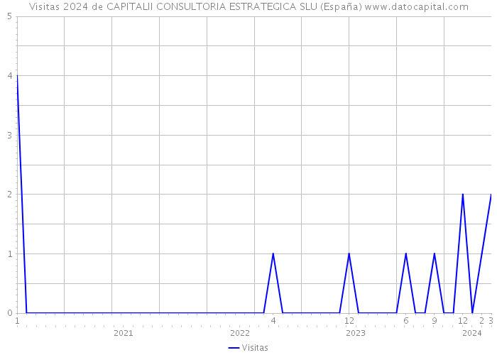 Visitas 2024 de CAPITALII CONSULTORIA ESTRATEGICA SLU (España) 