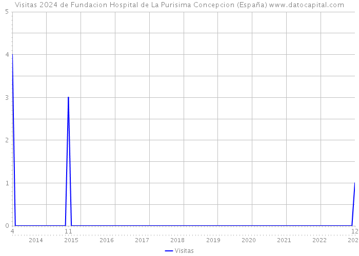 Visitas 2024 de Fundacion Hospital de La Purisima Concepcion (España) 