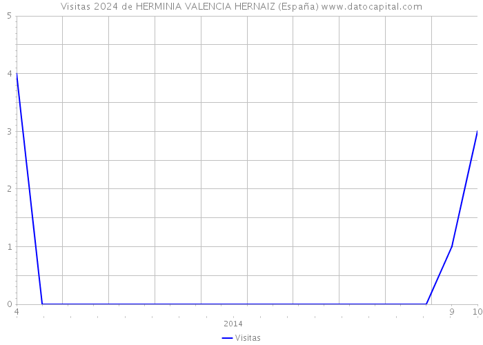 Visitas 2024 de HERMINIA VALENCIA HERNAIZ (España) 