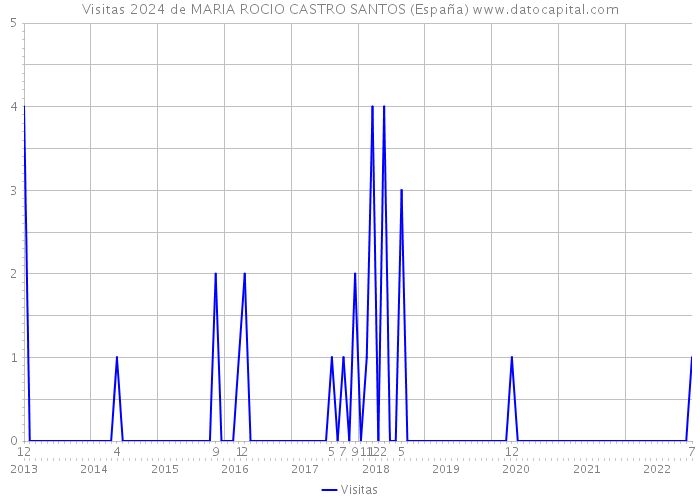 Visitas 2024 de MARIA ROCIO CASTRO SANTOS (España) 