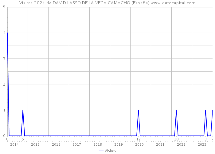 Visitas 2024 de DAVID LASSO DE LA VEGA CAMACHO (España) 