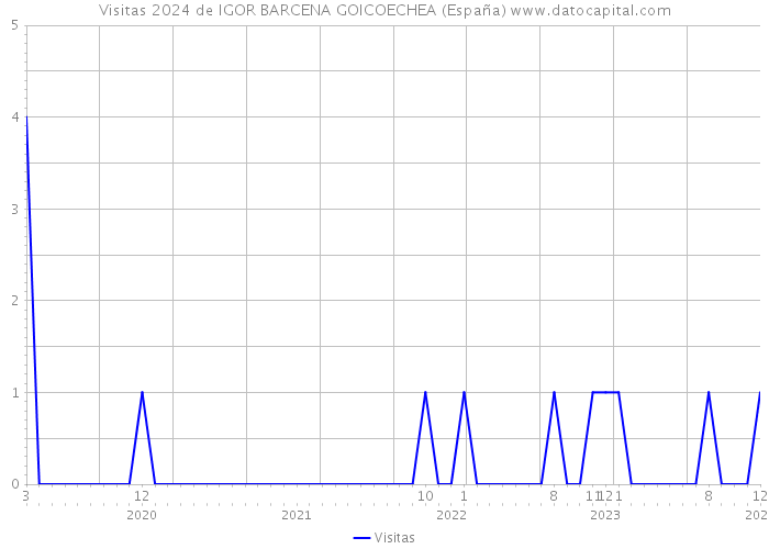 Visitas 2024 de IGOR BARCENA GOICOECHEA (España) 