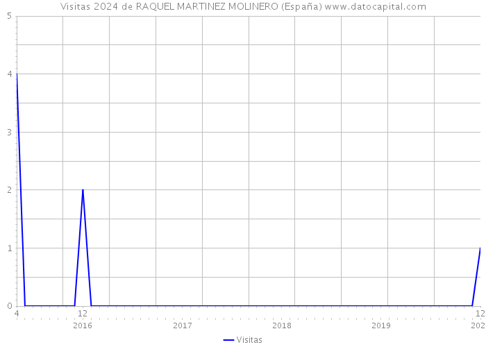 Visitas 2024 de RAQUEL MARTINEZ MOLINERO (España) 