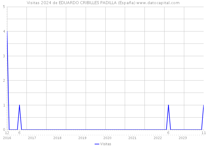 Visitas 2024 de EDUARDO CRIBILLES PADILLA (España) 