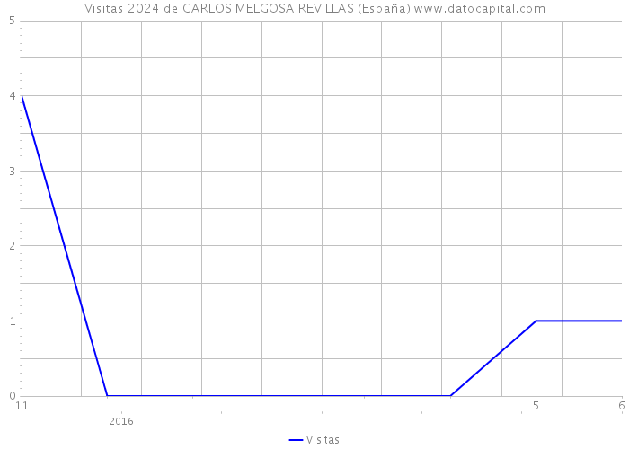 Visitas 2024 de CARLOS MELGOSA REVILLAS (España) 