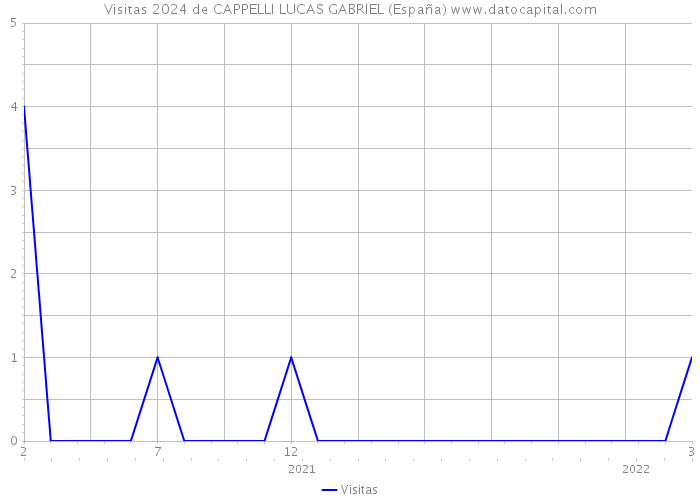 Visitas 2024 de CAPPELLI LUCAS GABRIEL (España) 