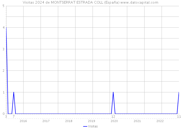 Visitas 2024 de MONTSERRAT ESTRADA COLL (España) 