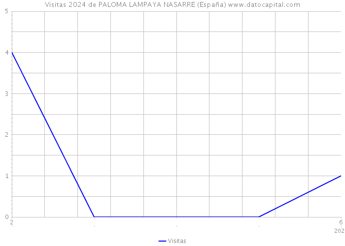 Visitas 2024 de PALOMA LAMPAYA NASARRE (España) 