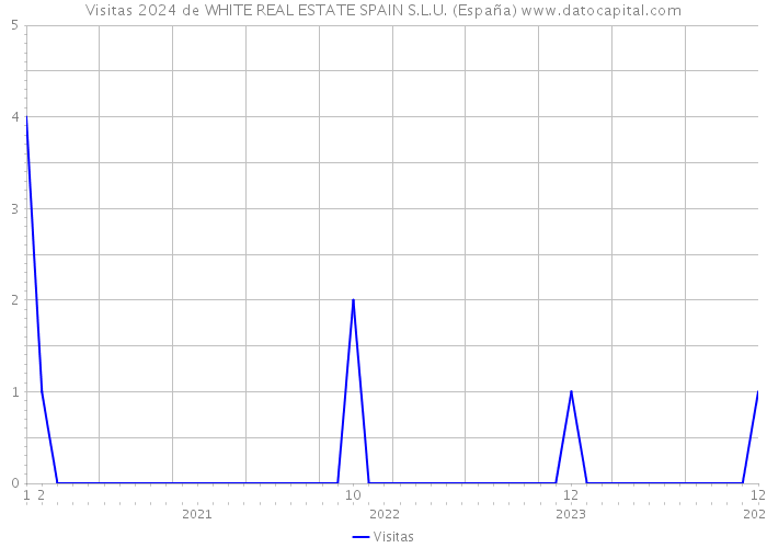 Visitas 2024 de WHITE REAL ESTATE SPAIN S.L.U. (España) 