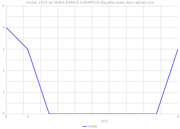 Visitas 2024 de NURIA RAMOS CAPARROS (España) 