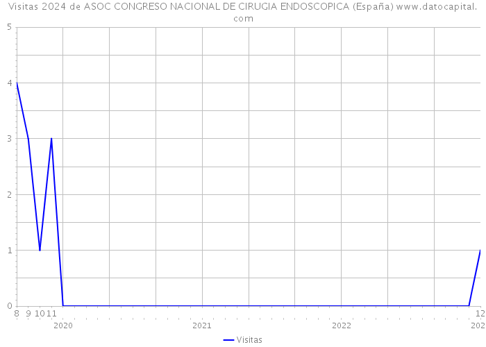 Visitas 2024 de ASOC CONGRESO NACIONAL DE CIRUGIA ENDOSCOPICA (España) 