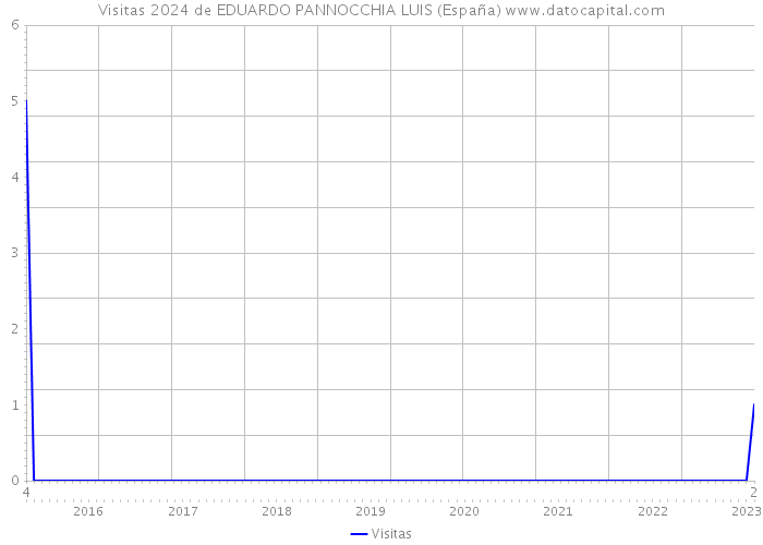 Visitas 2024 de EDUARDO PANNOCCHIA LUIS (España) 