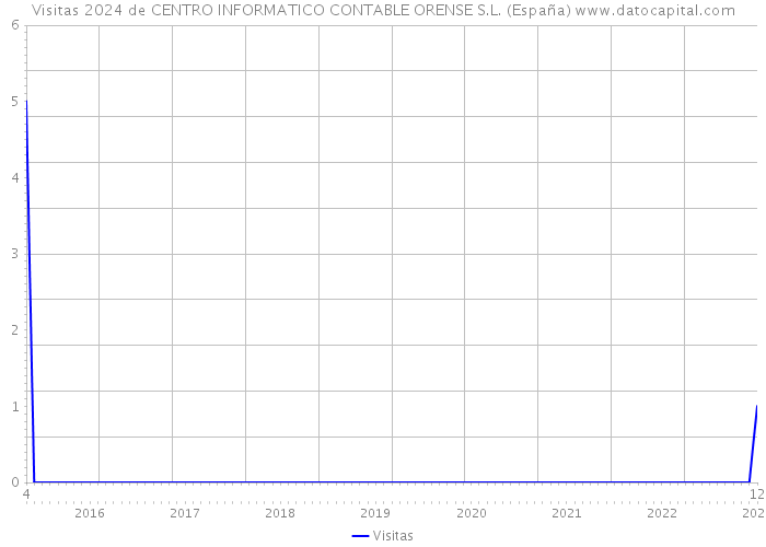 Visitas 2024 de CENTRO INFORMATICO CONTABLE ORENSE S.L. (España) 