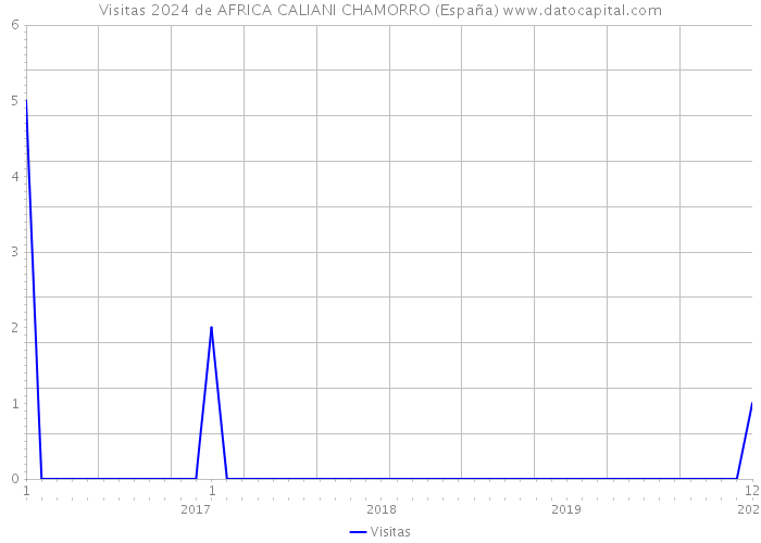Visitas 2024 de AFRICA CALIANI CHAMORRO (España) 