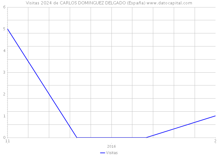 Visitas 2024 de CARLOS DOMINGUEZ DELGADO (España) 