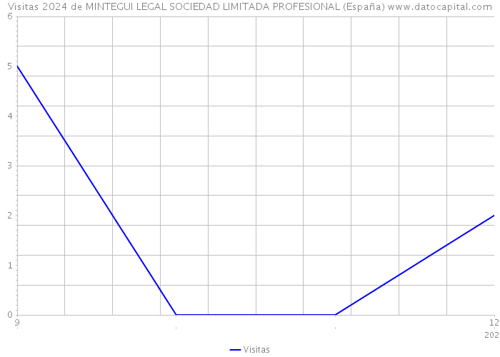 Visitas 2024 de MINTEGUI LEGAL SOCIEDAD LIMITADA PROFESIONAL (España) 