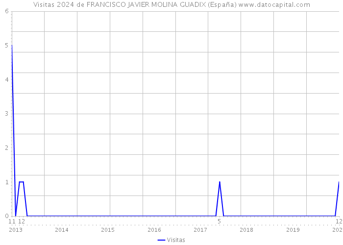 Visitas 2024 de FRANCISCO JAVIER MOLINA GUADIX (España) 