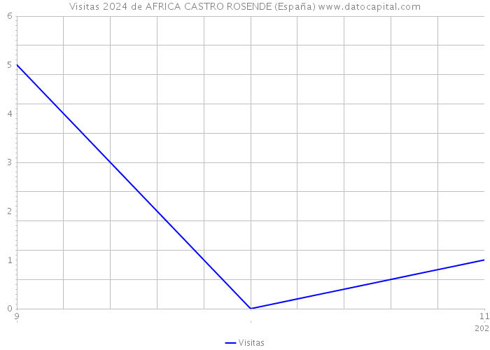 Visitas 2024 de AFRICA CASTRO ROSENDE (España) 
