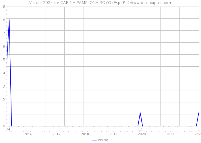 Visitas 2024 de CARINA PAMPLONA ROYO (España) 
