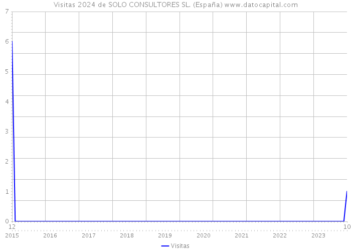 Visitas 2024 de SOLO CONSULTORES SL. (España) 