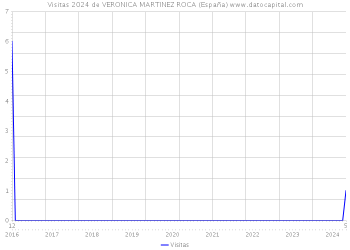 Visitas 2024 de VERONICA MARTINEZ ROCA (España) 
