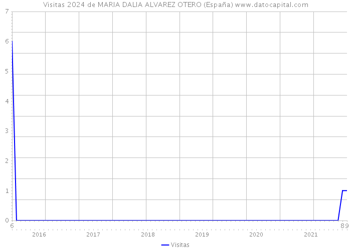 Visitas 2024 de MARIA DALIA ALVAREZ OTERO (España) 