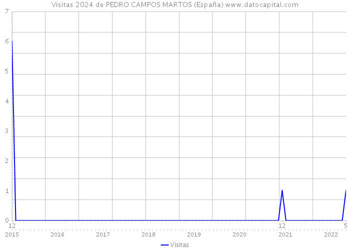 Visitas 2024 de PEDRO CAMPOS MARTOS (España) 
