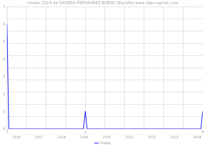 Visitas 2024 de SANDRA FERNANDEZ BUENO (España) 